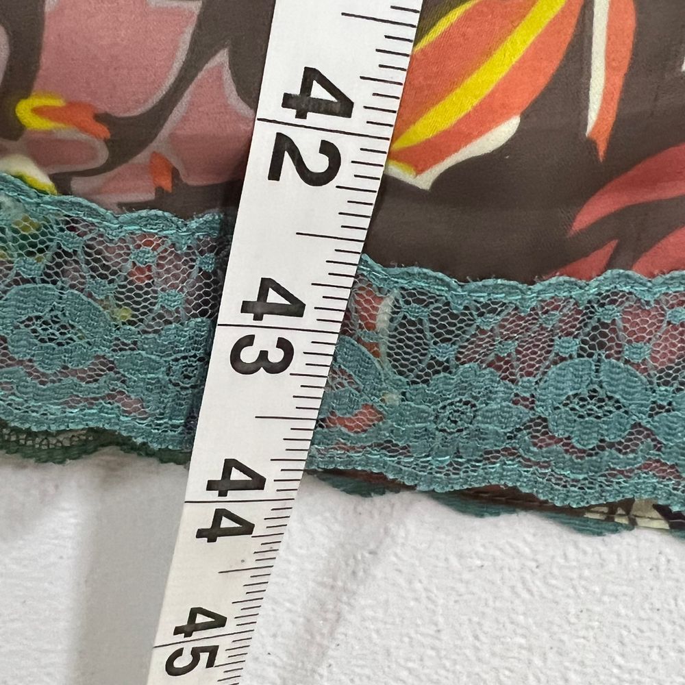 Matilda Jane Mauve Top with Teal & Brown Floral Midi Skirt - Picture 14 of 14
